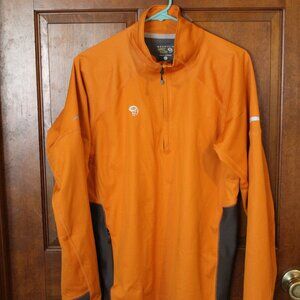 MOUNTAIN HARD WEAR MENS JACKET WINDSTOPPER SOFTSHELL SIZE MEDIUM